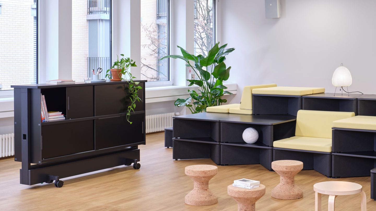 Plateforme de réinitialisation, système de plateforme modulaire Vitra