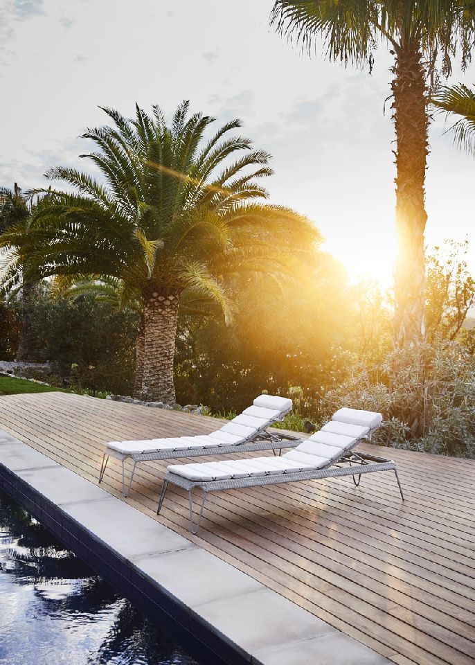 Breeze Outdoor Lit de plage Cane-Line