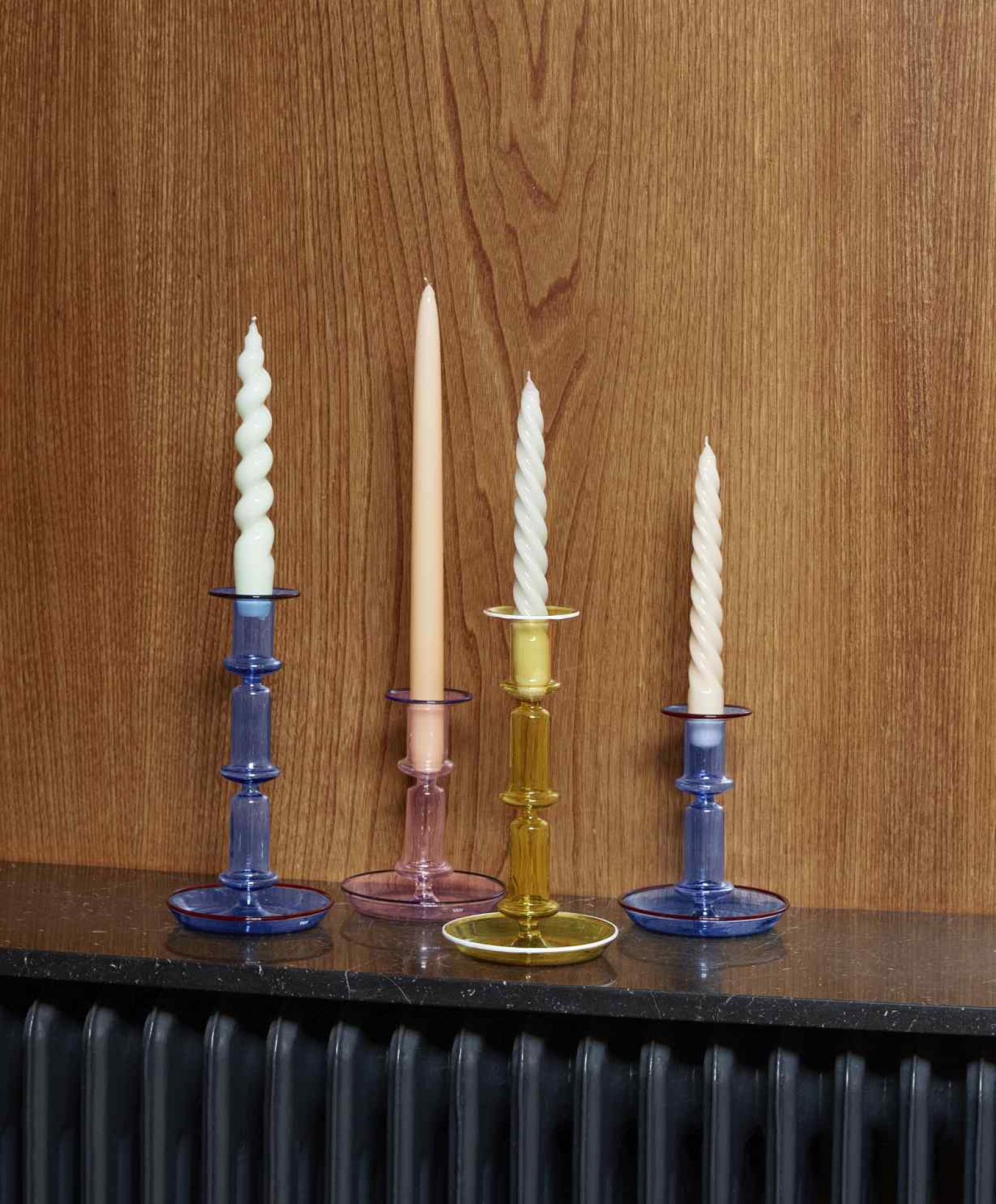 Flare Tall Bougeoir Jaune Hay OFFRE SPECIALE