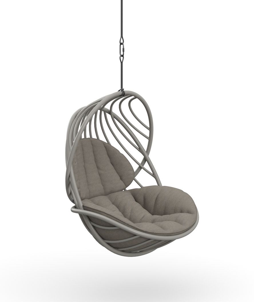 Kida Fauteuil suspendu avec coussin Dedon
