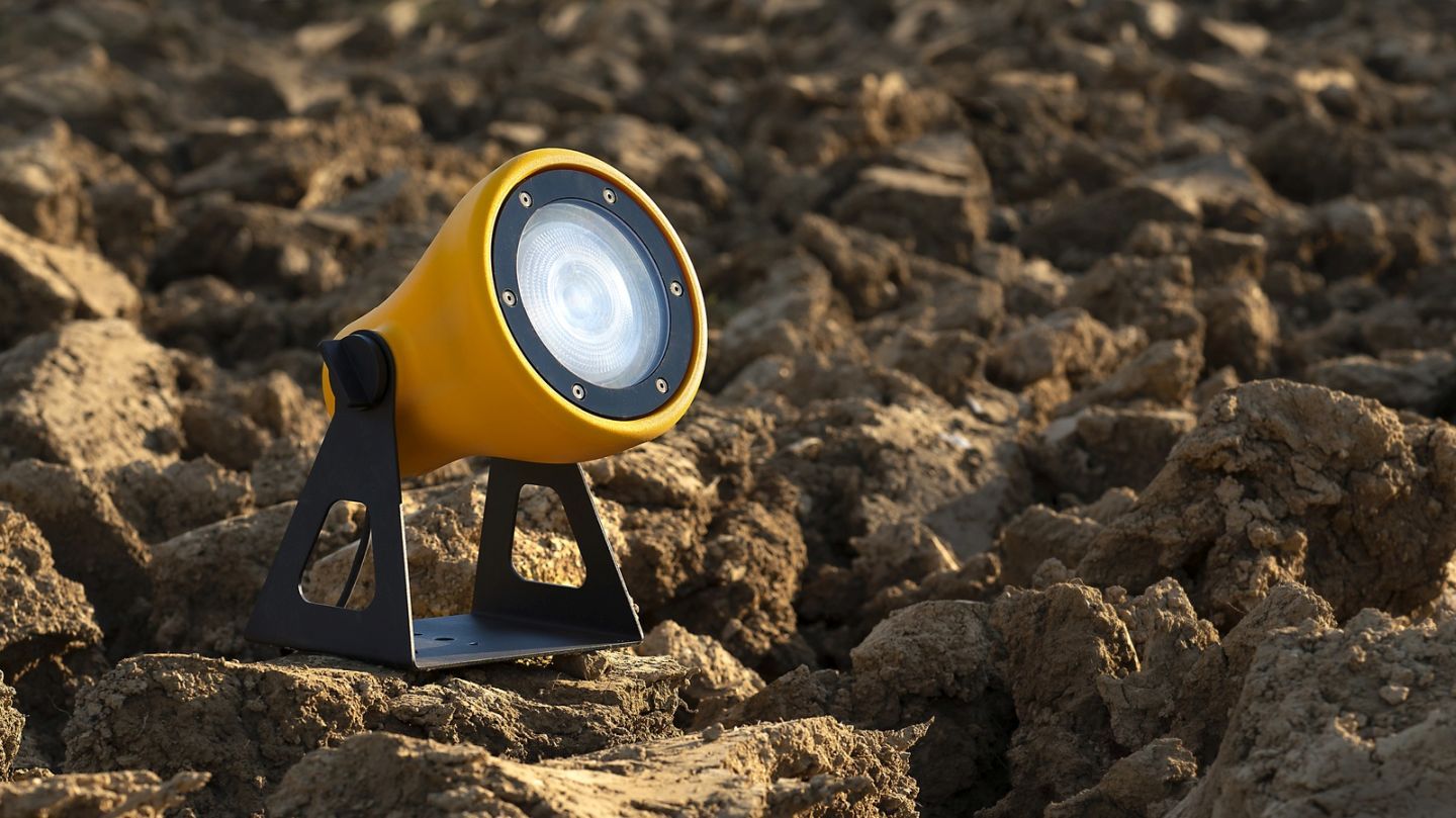 Mini Frog Outdoor Luminaire Jaune Martinelli Luce