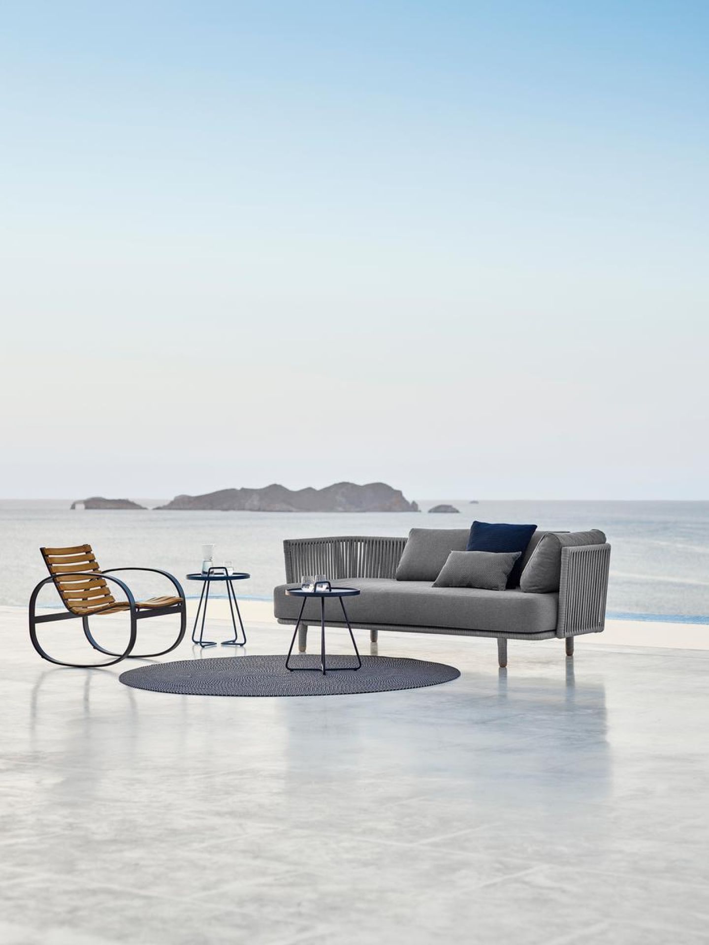 Moments Outdoor Canapé 3 places Cane-Line