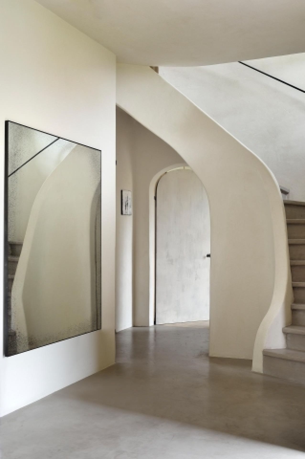 Miroir mural medium aged clair Ethnicraft