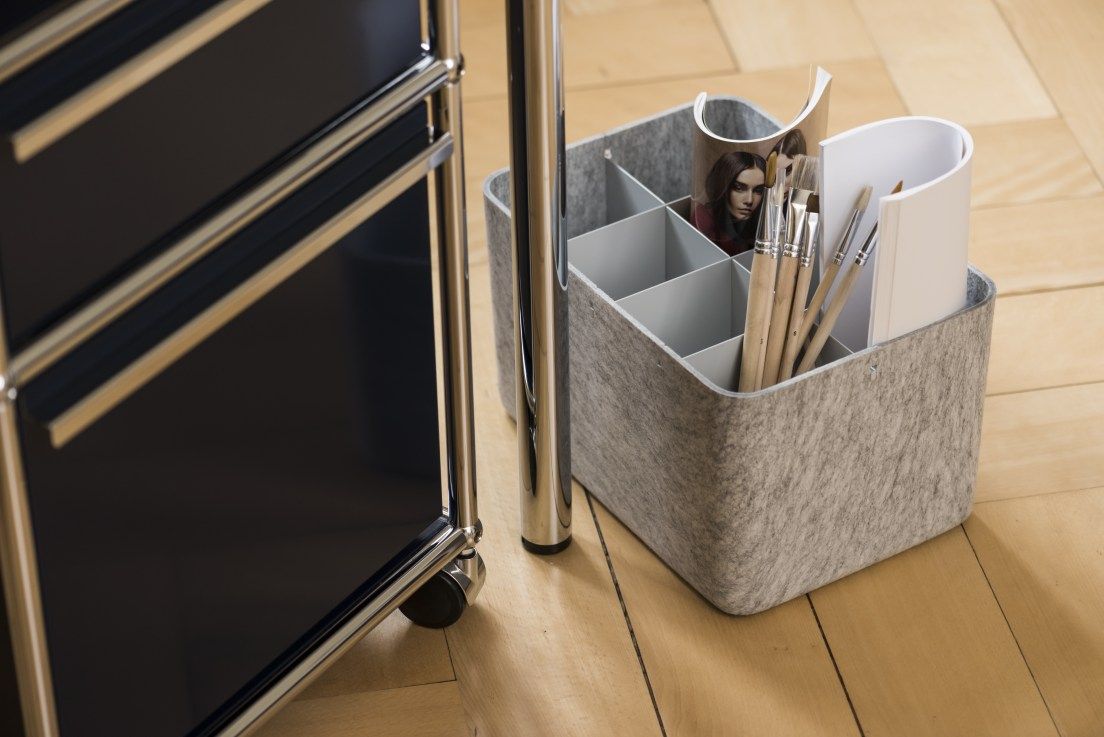 USM Haller Inos boîte profonde avec plateau