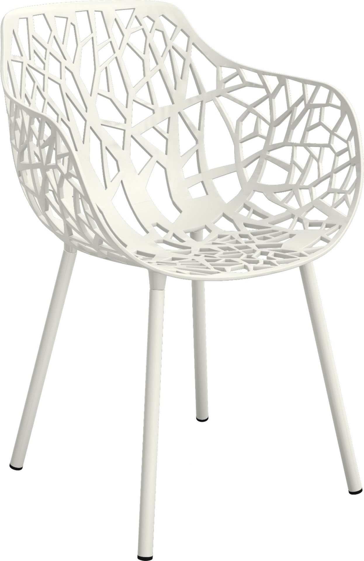 Forest Outdoor Fauteuil Fast blanc