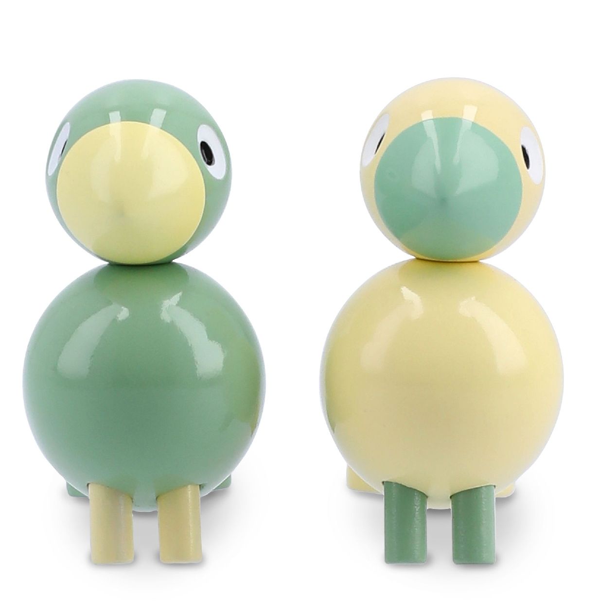 Ensemble Oiseaux de Pâques 2026 Liliput jaune/vert Kay Bojesen