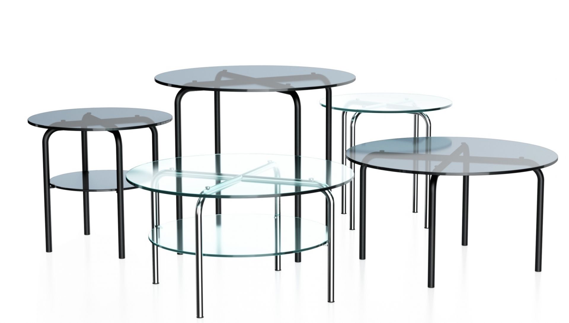 MR 517 / 1  Table d'appoint avec compartiment de rangement Thonet