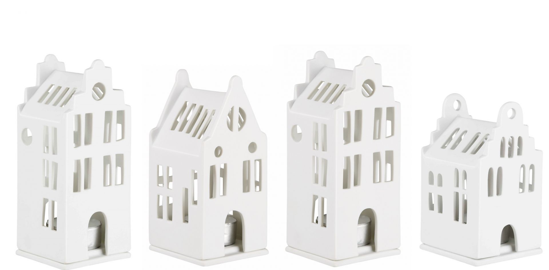 Maison Lumière Assortiment de 4 Räder