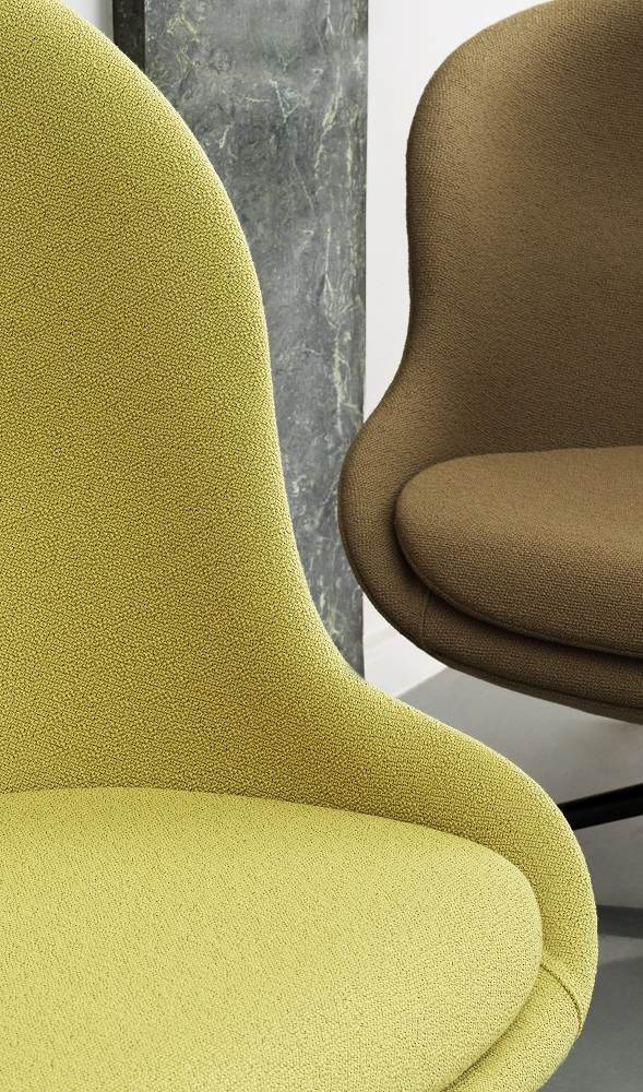 Hyg Lounge Chair Low Swivel Fauteuil Normann Copenhagen
