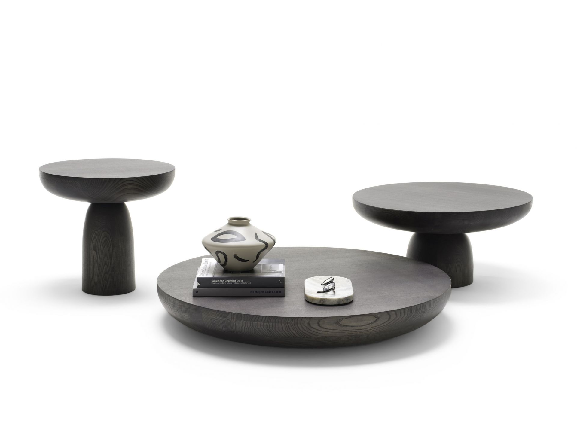 Olo Wood Table basse Ø30cm Mogg