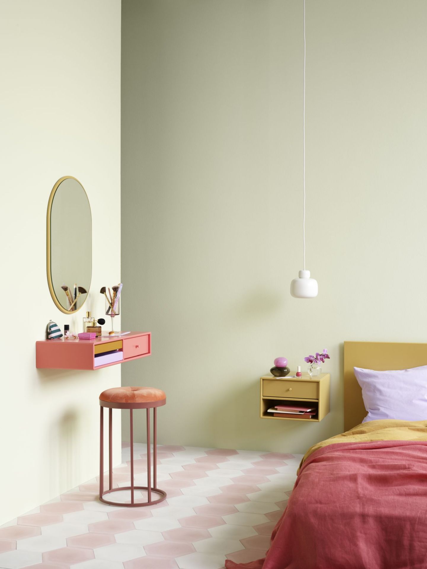 Dash Table de nuit Fixation murale Truffle Montana QUICK SHIP
