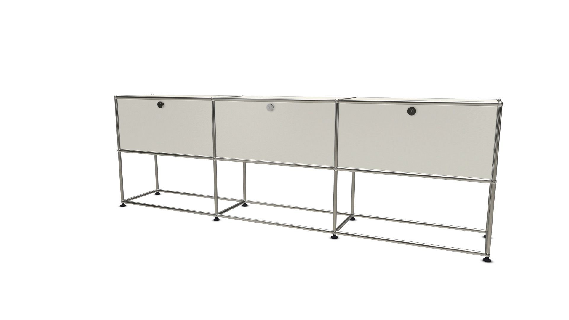 USM Haller Regalschrank orange
