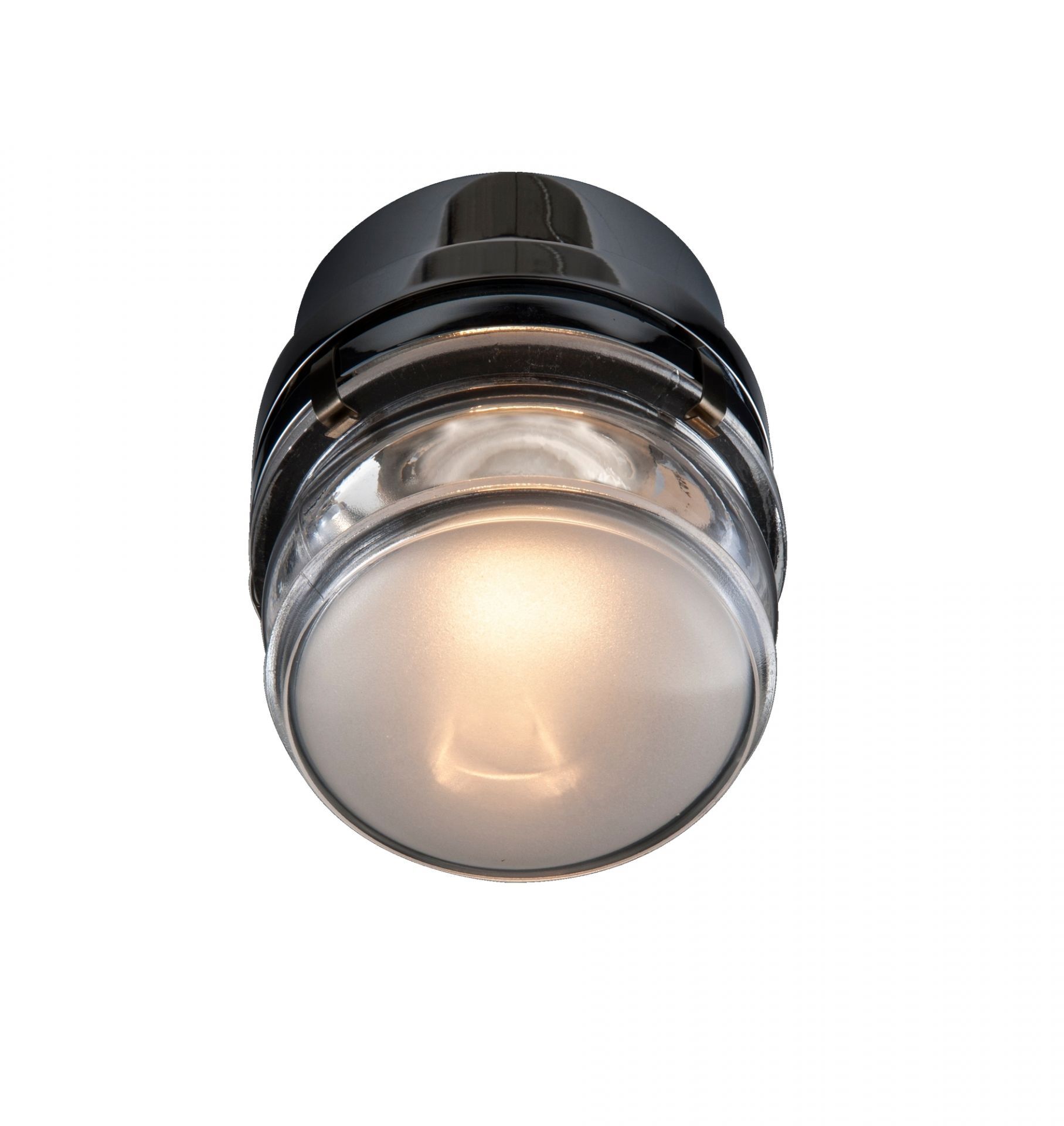 Fresnel 1148 Applique murale d'extérieur NOIR LED Oluce OFFRE SPECIALE