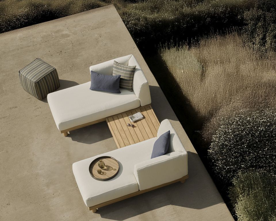 Pouf d'extérieur Zahara Ethnicraft