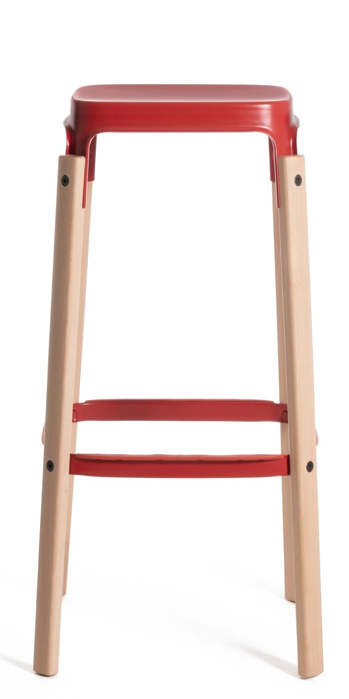 Steelwood Barstool Tabpotet de bar H 78 cm Magis