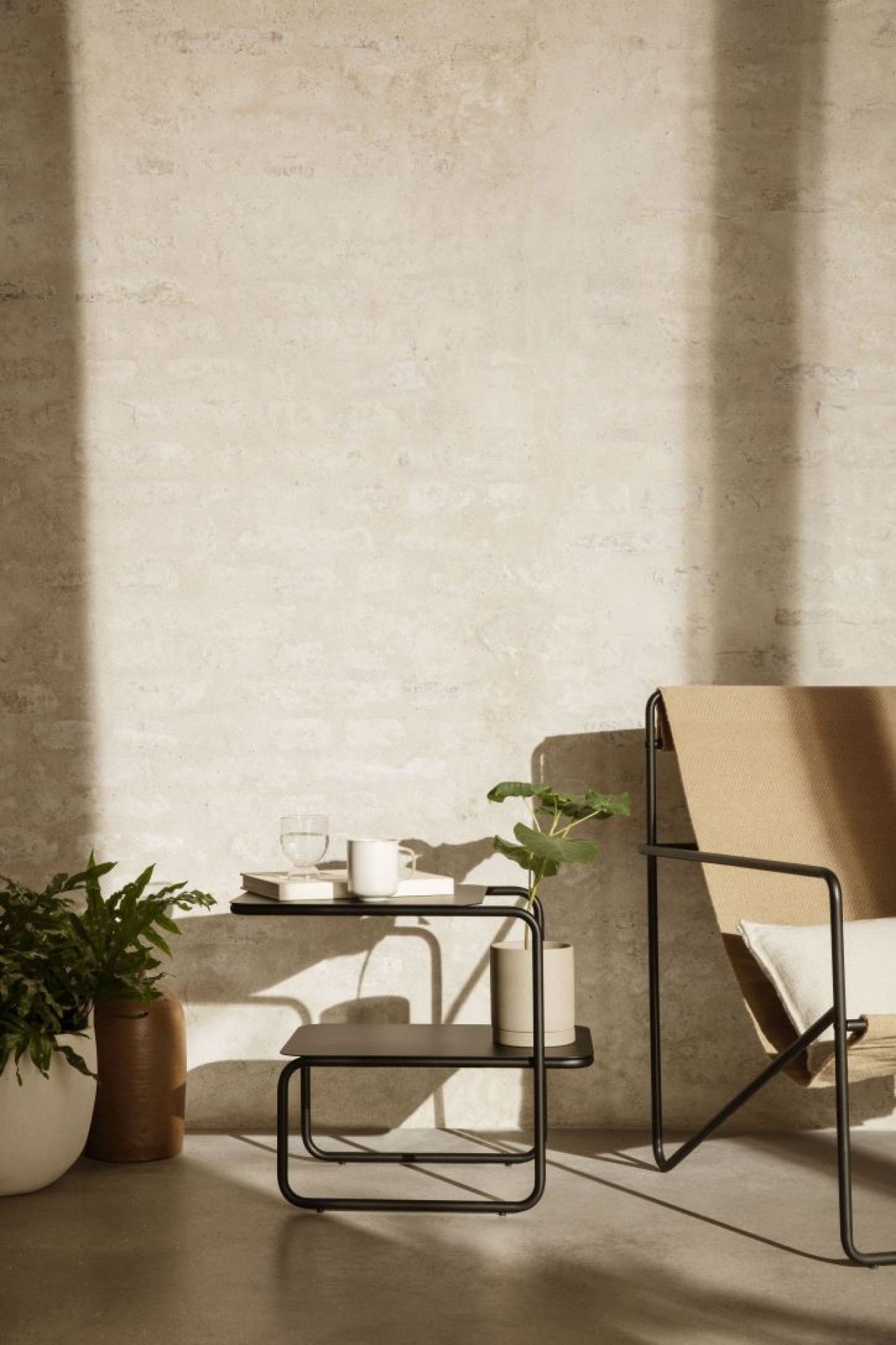 Level Side Table table d'appoint noir Ferm Living OFFRE SPECIALE