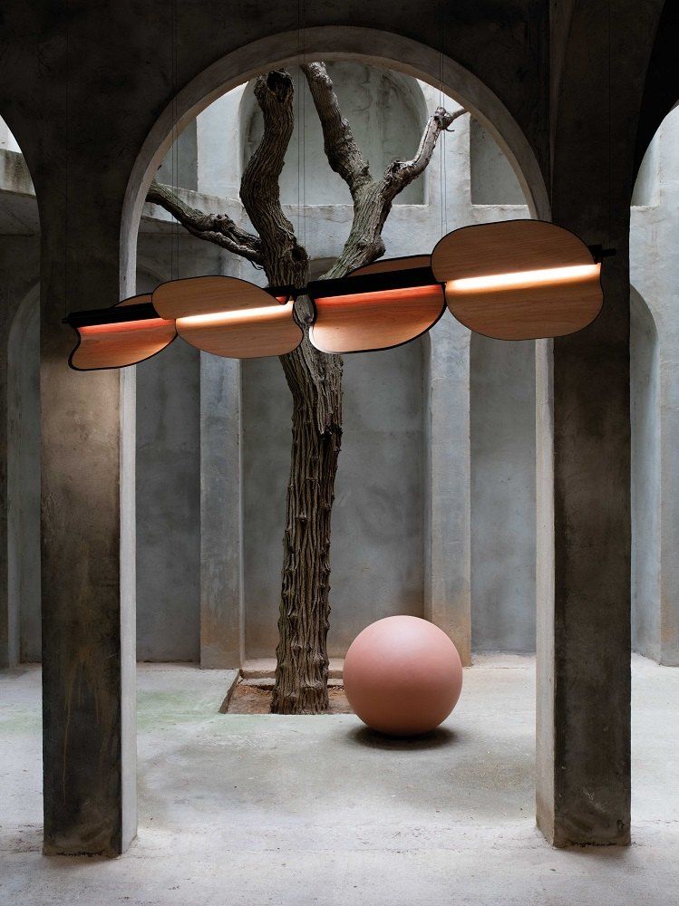 Omma 2 Leaves Suspension à 2 éléments LZF Lamps