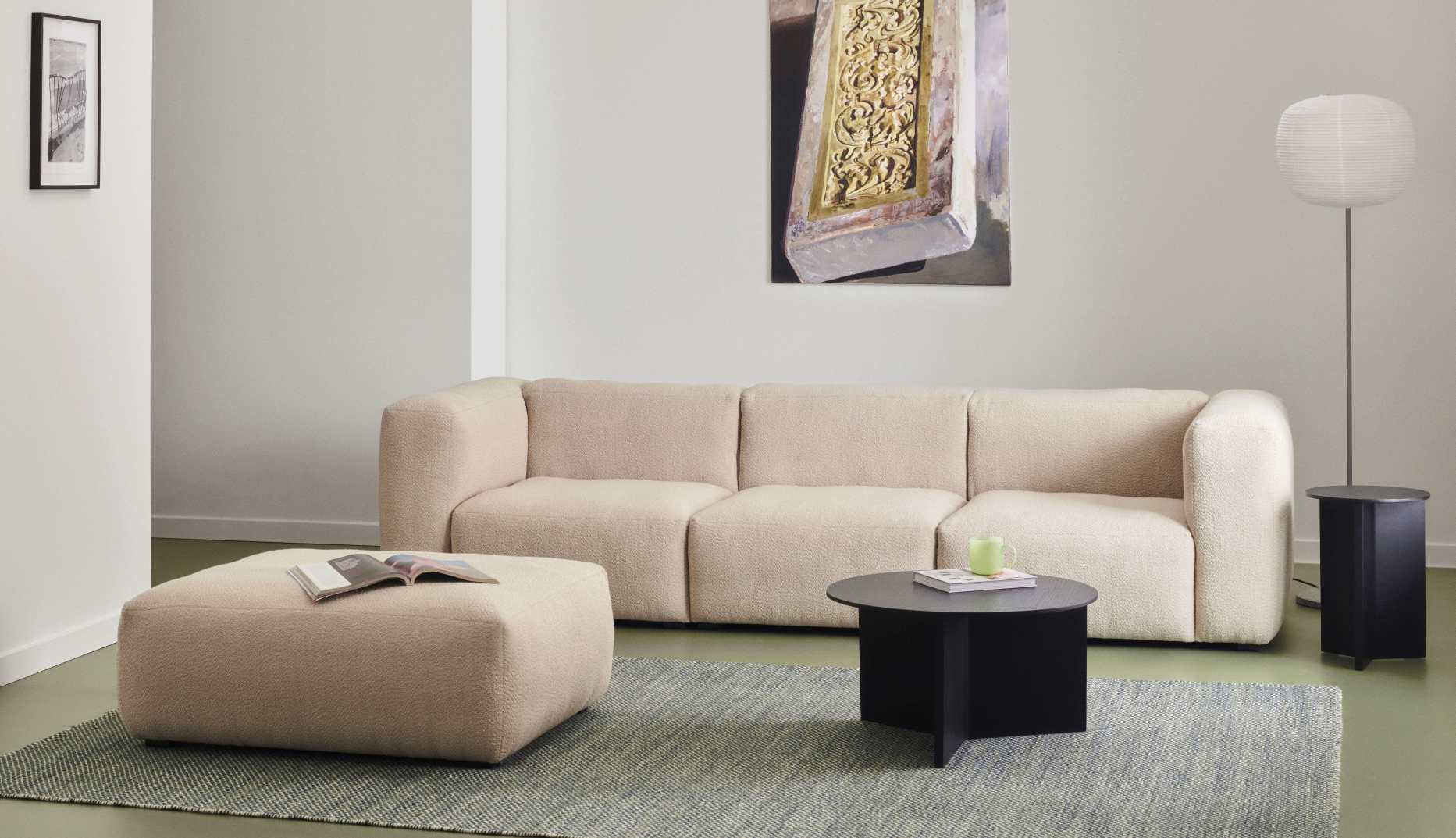 Mags Soft Sofa 3-places Combination 1 Hay