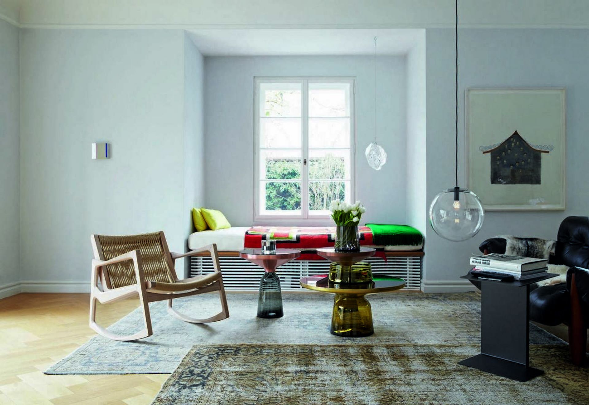 Euvira fauteuil à bascule non rembourré ClassiCon