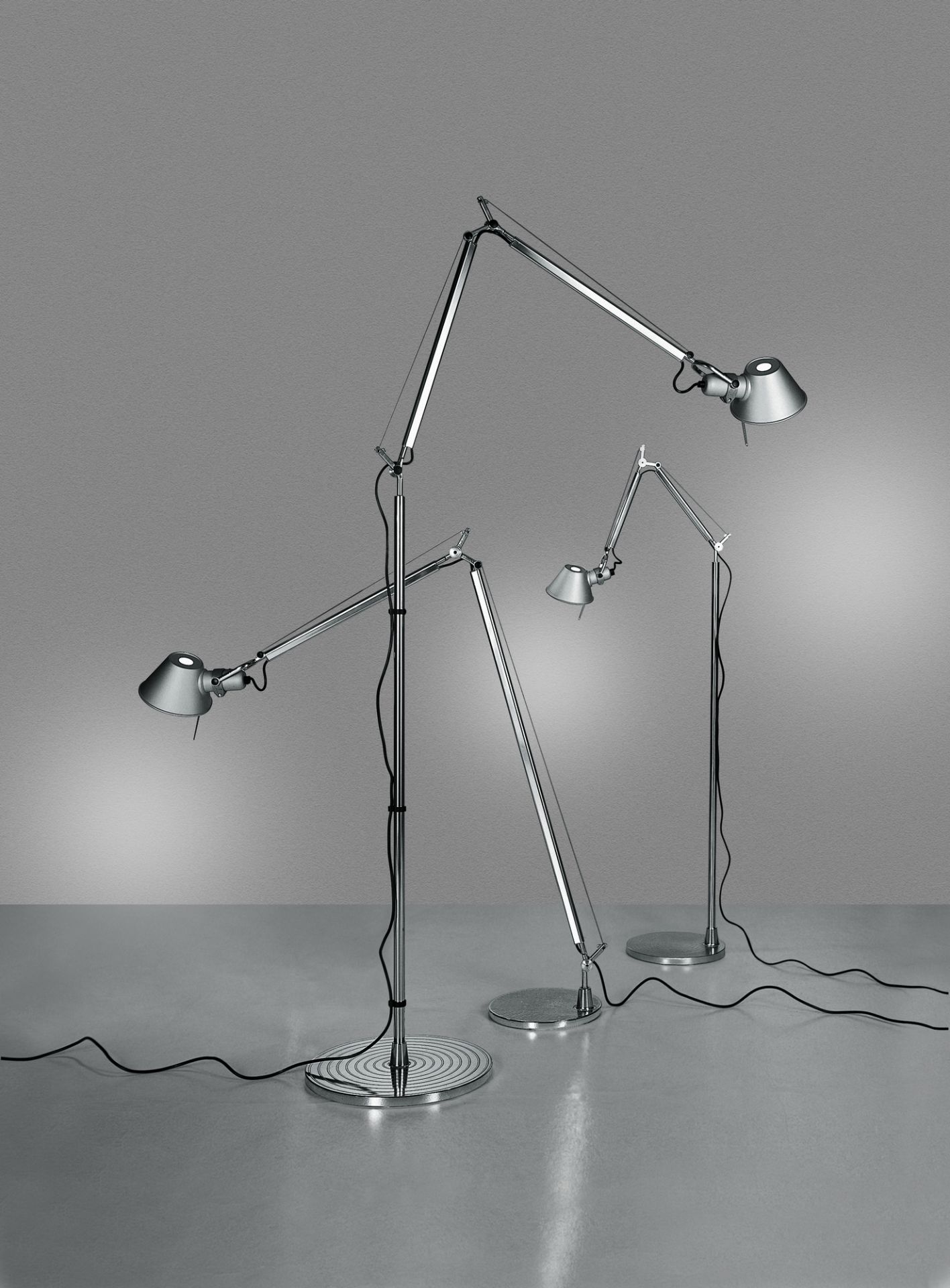 Tolomeo Reading / Basculante Floor lampe base (Partie 1 de 2) Artemide