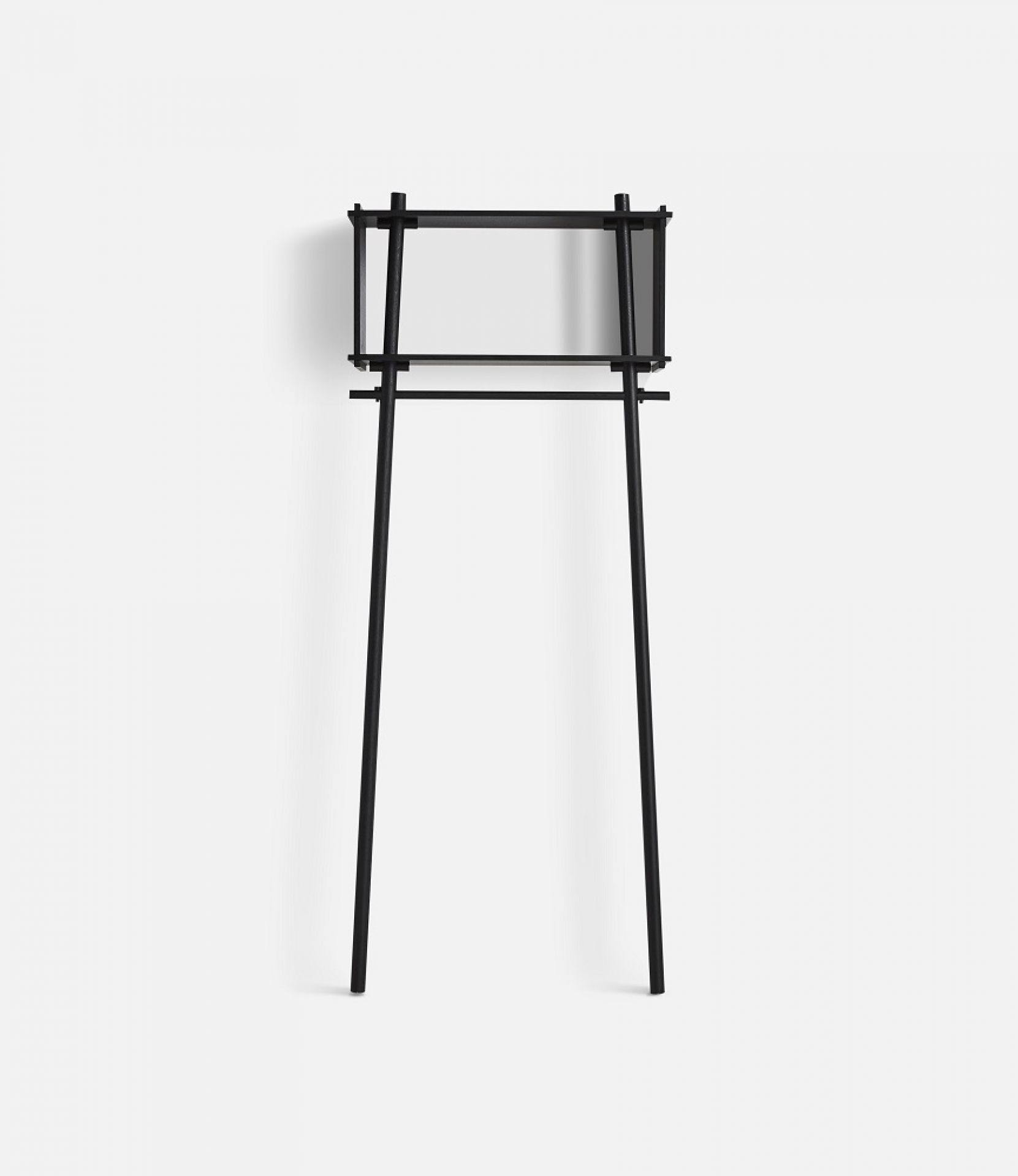 Töjbox vestiaire Woud Lx80 cm chêne noir