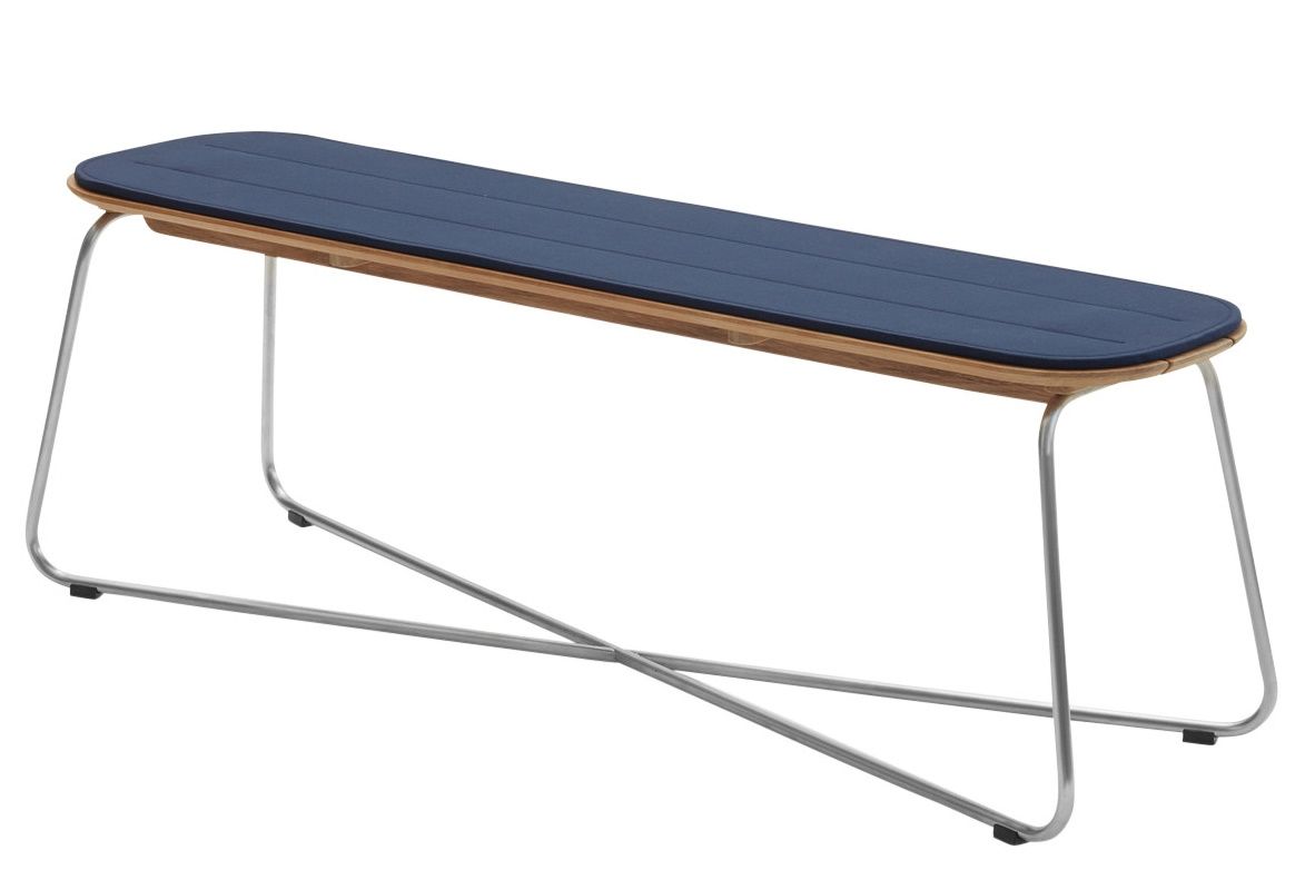 Lilium Banc Benche Cushion Coussin d'assise extérieur Skagerak by Fritz Hansen Marine