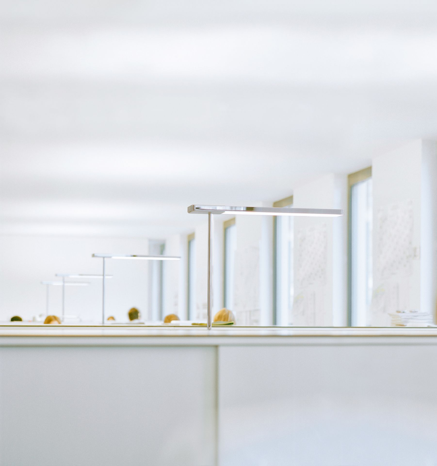 Slice² Lampe de table avec adaptateur pour USM Haller Serien Lighting