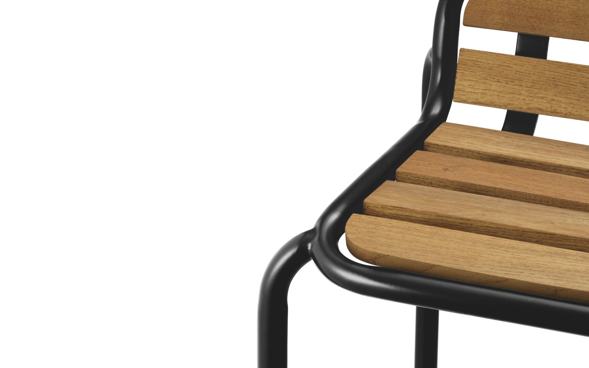 Vig Chair Wood Chaise d'extérieur Normann Copenhagen  