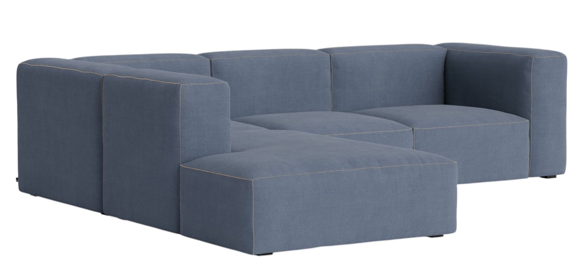 Mags Soft Sofa Corner Combination 2 accoudoir à gauche Hay 