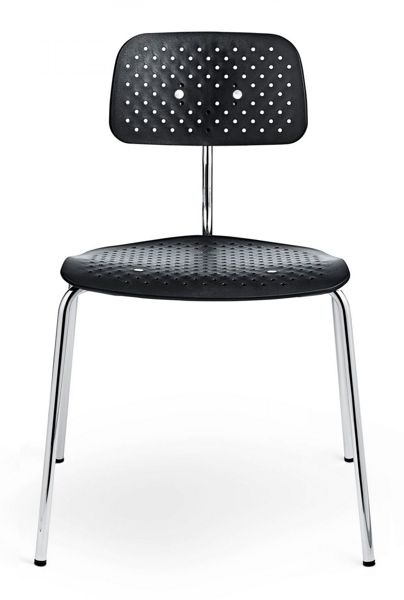 Chaise Kevi Air 2060 avec perforations Noir Montana OFFRE SPECIALE