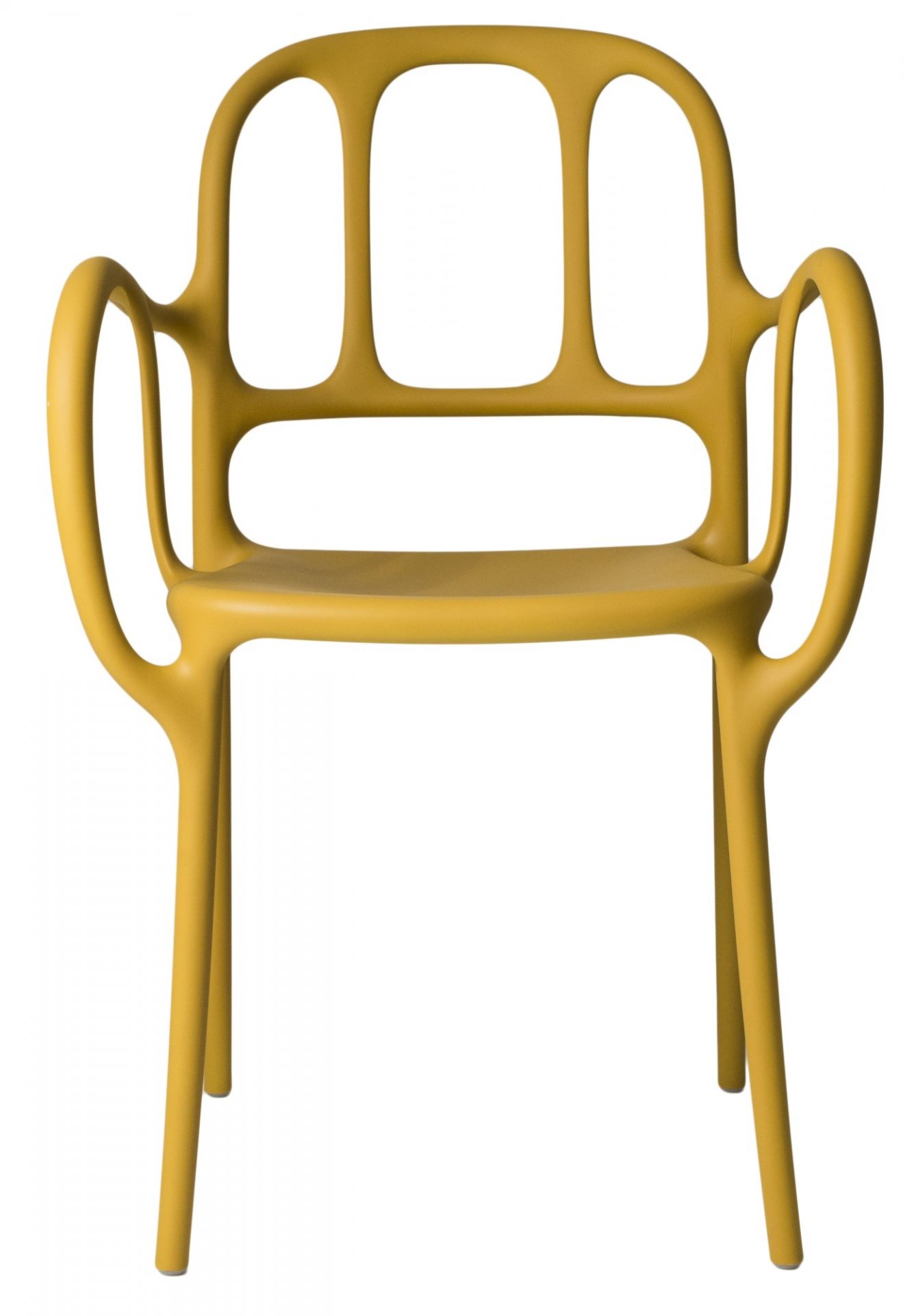 Milà Chair Stuhl 2-er Set Magis -gelb 1666 C