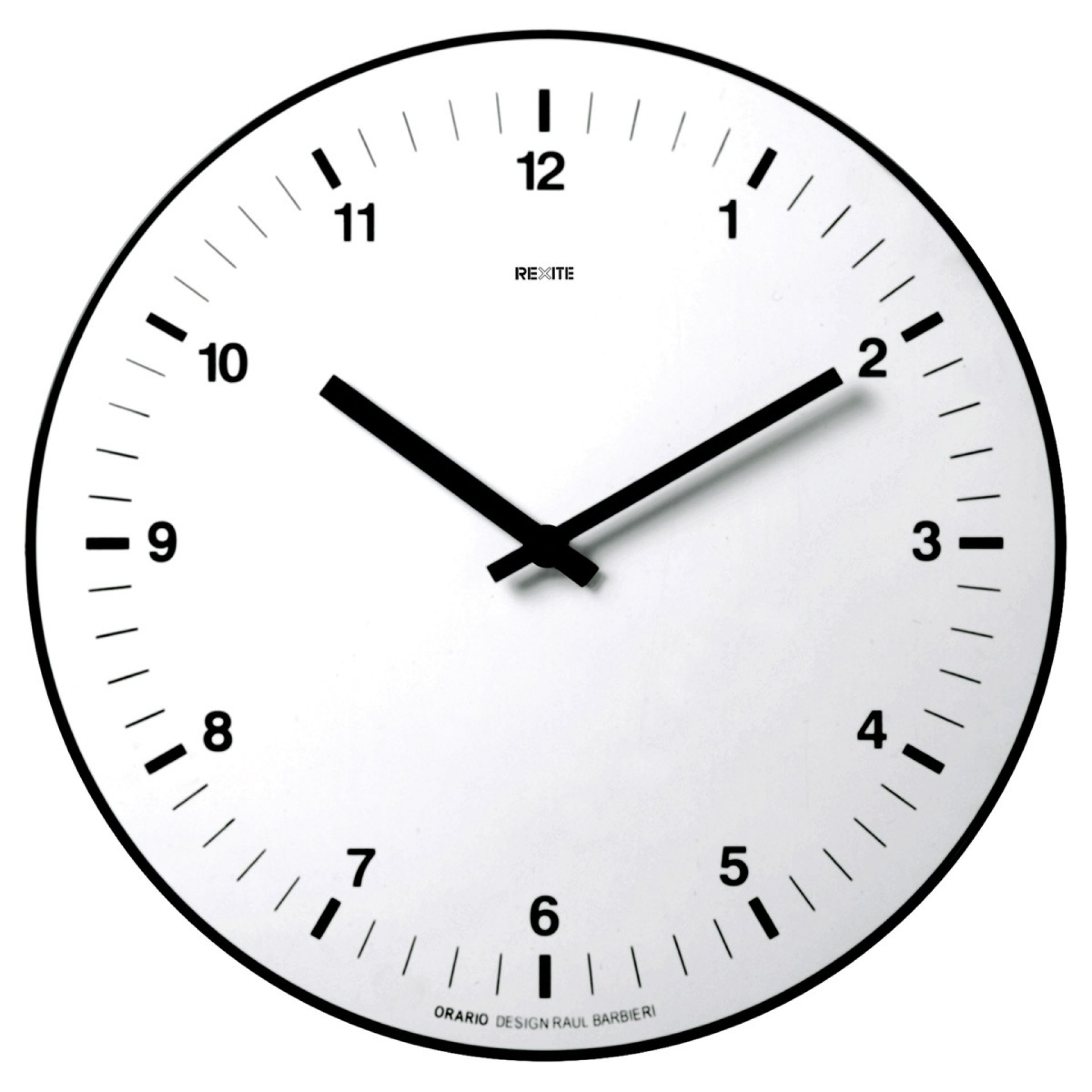Orario Horloge murale Rexite Blanc avec Nombre