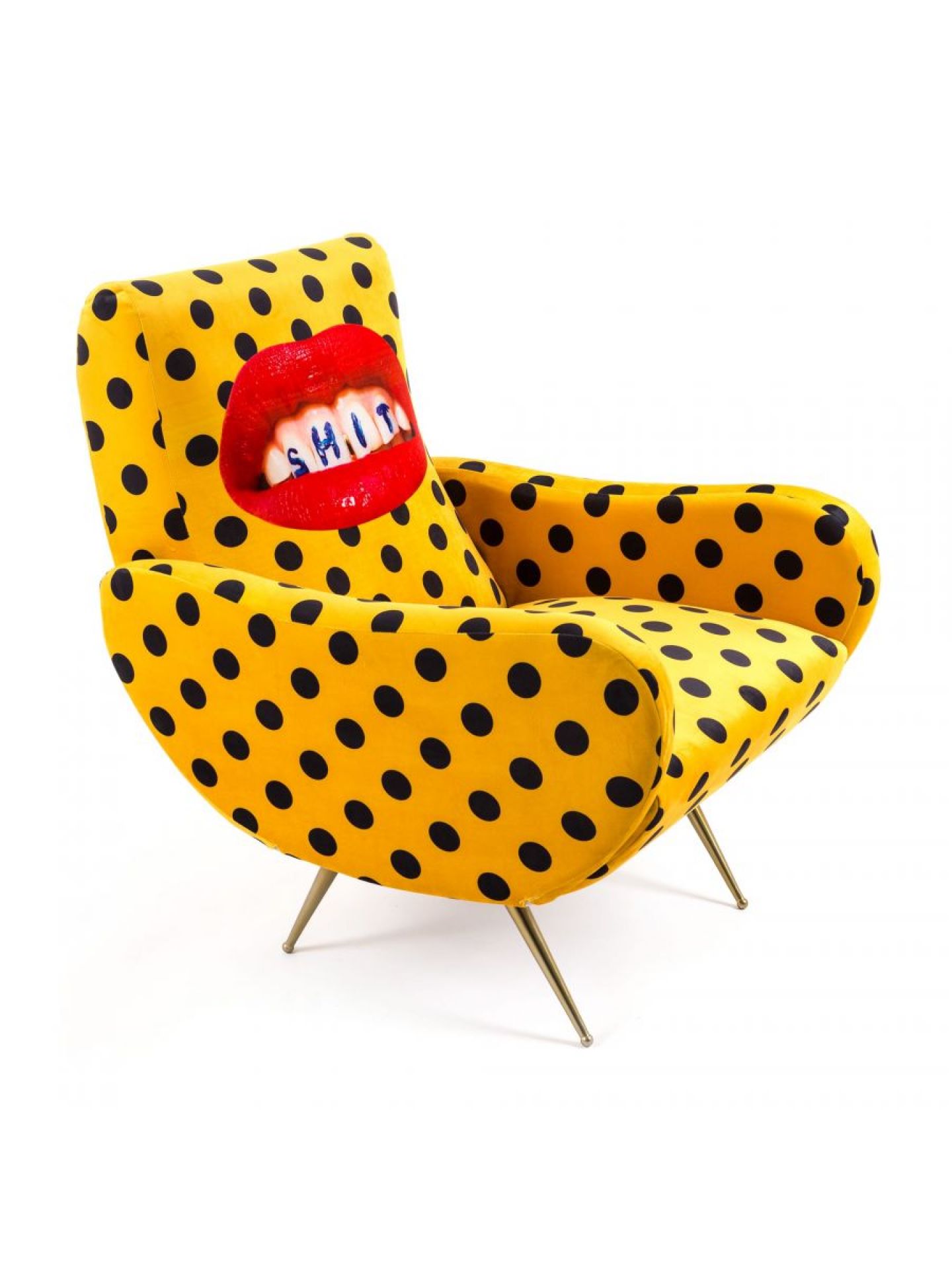 Toiletpaper fauteuil Shit Seletti