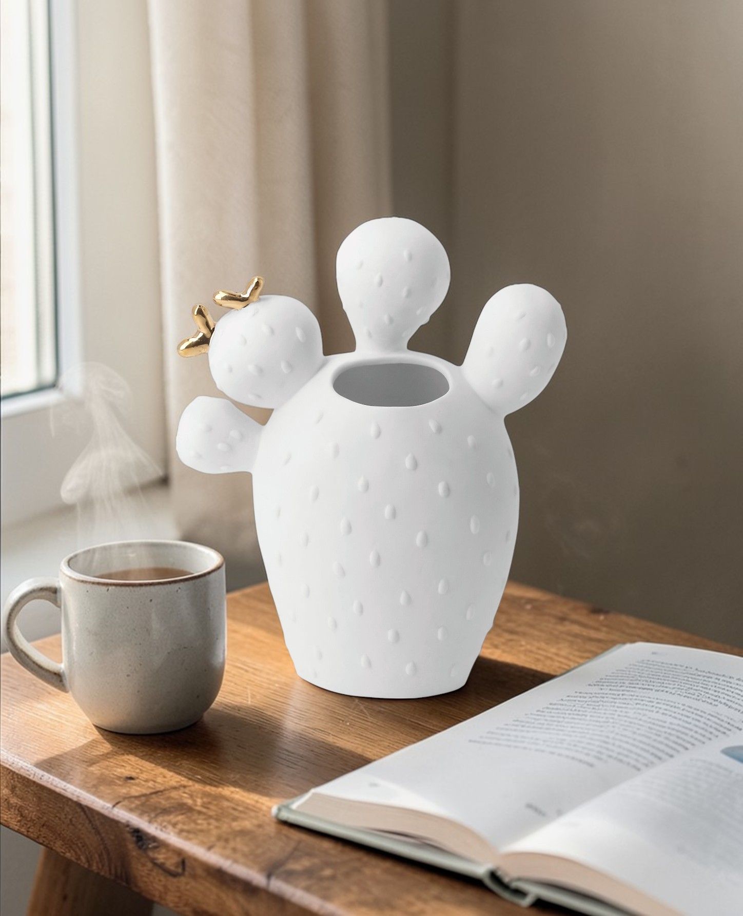 Vase cactus figue de barbarie Räder