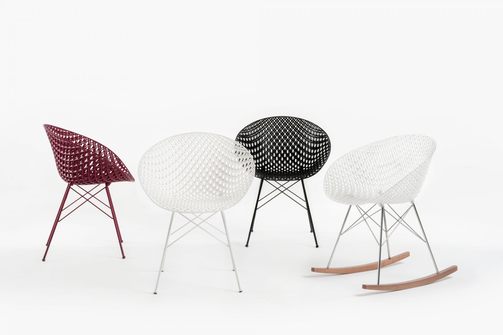 Smatrik Chaise d'extérieur Kartell blanc