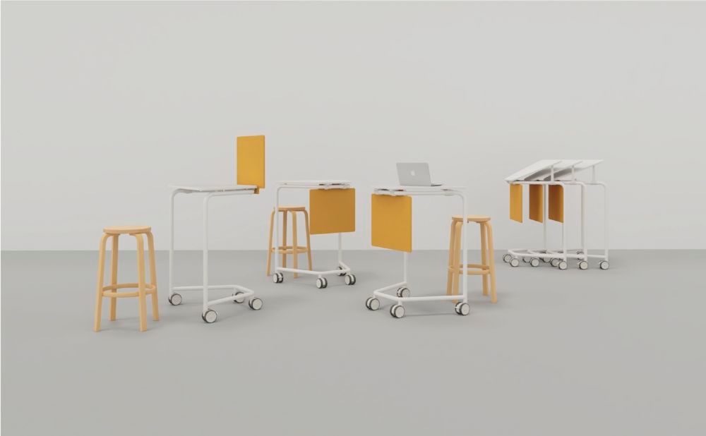 Table de travail haute Scout Sprint Vitra