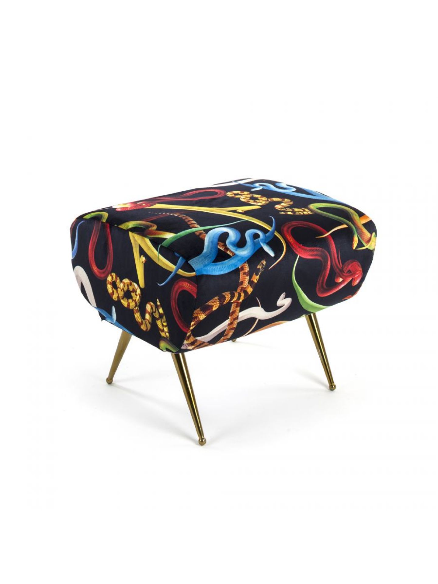 Toiletpaper Tabouret Pouf Snakes Seletti