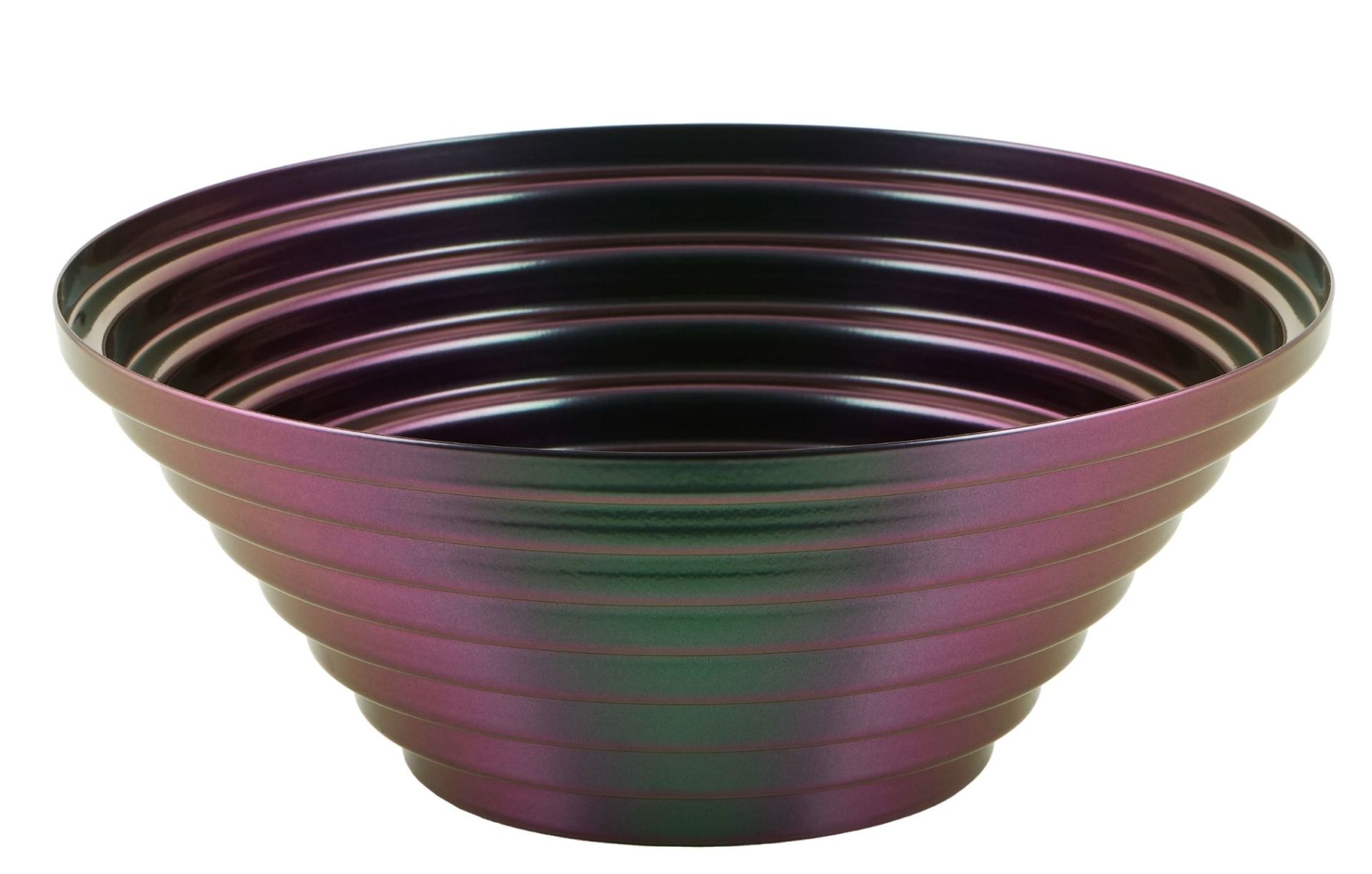 Maya bol rond Ø 25 cm Purplegreen 7320/25PGR Alessi  