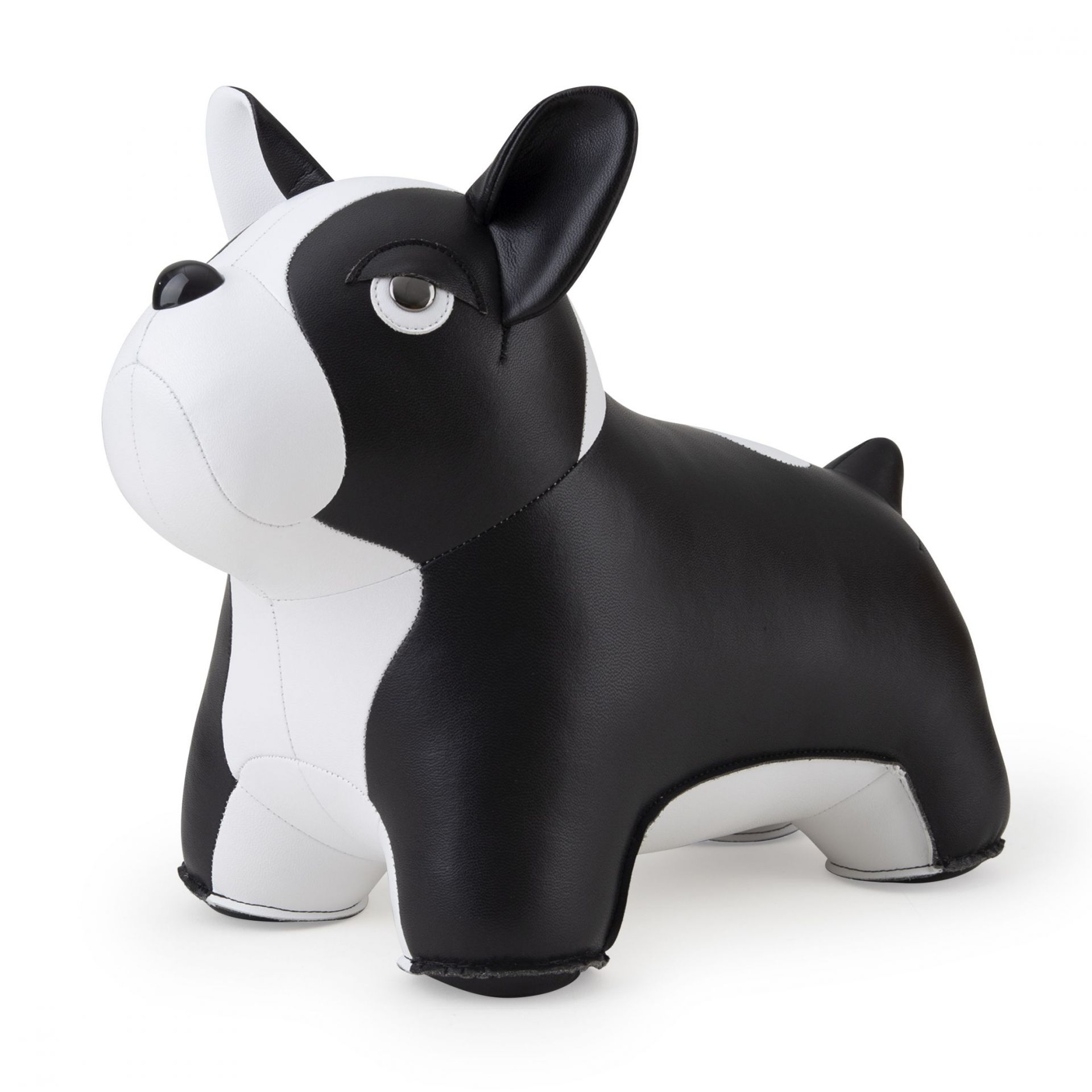 Butoir de porte Bouledogue français II noir/blanc Züny