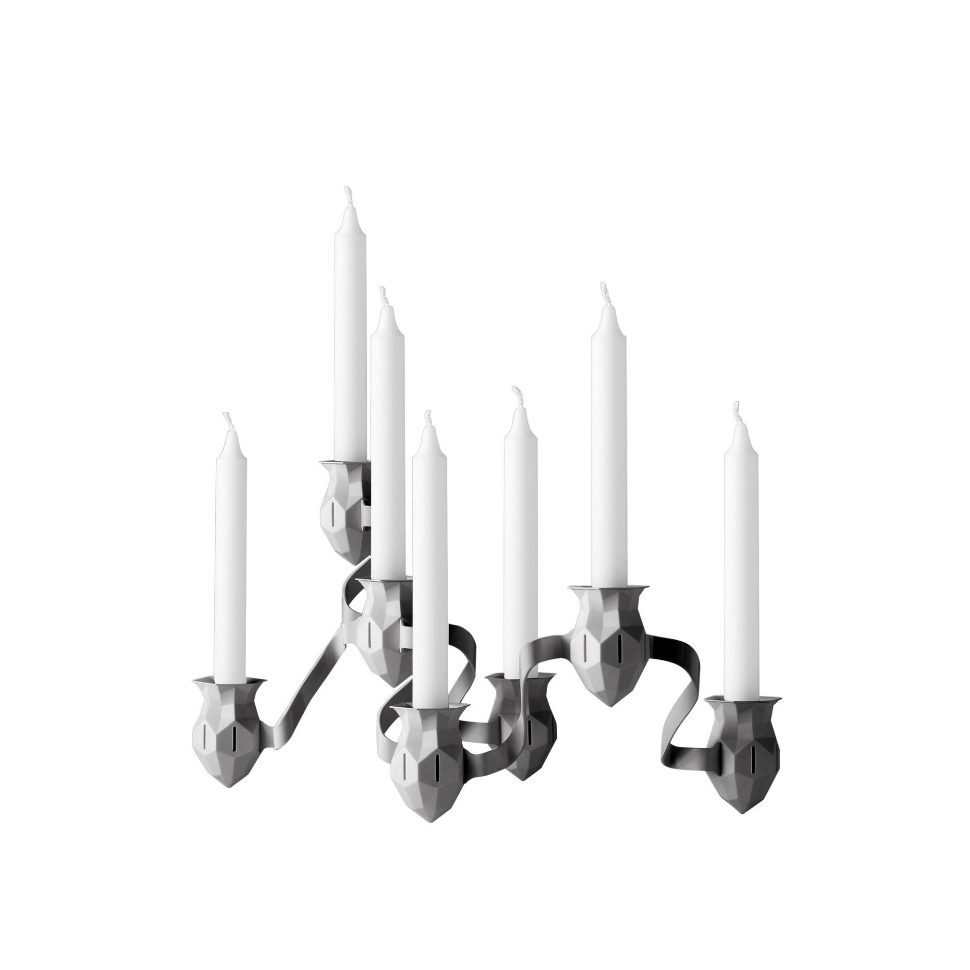 The More the Merrier Chandelier gris Muuto