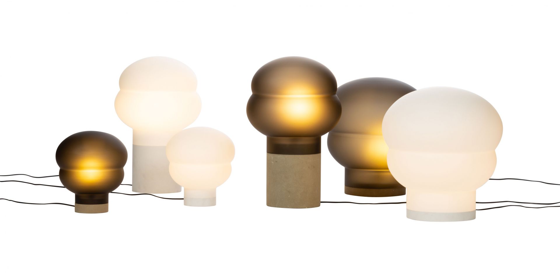 Kumo Lampe de table petite blanc Pulpo