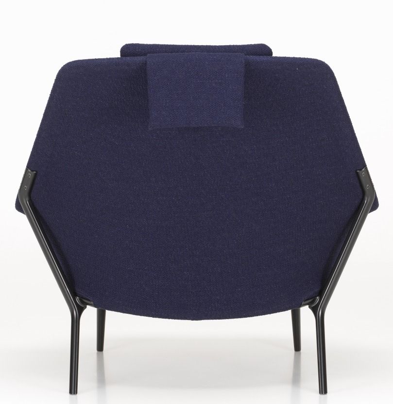 Slow Chair Fauteuil en tissu Vitra 
