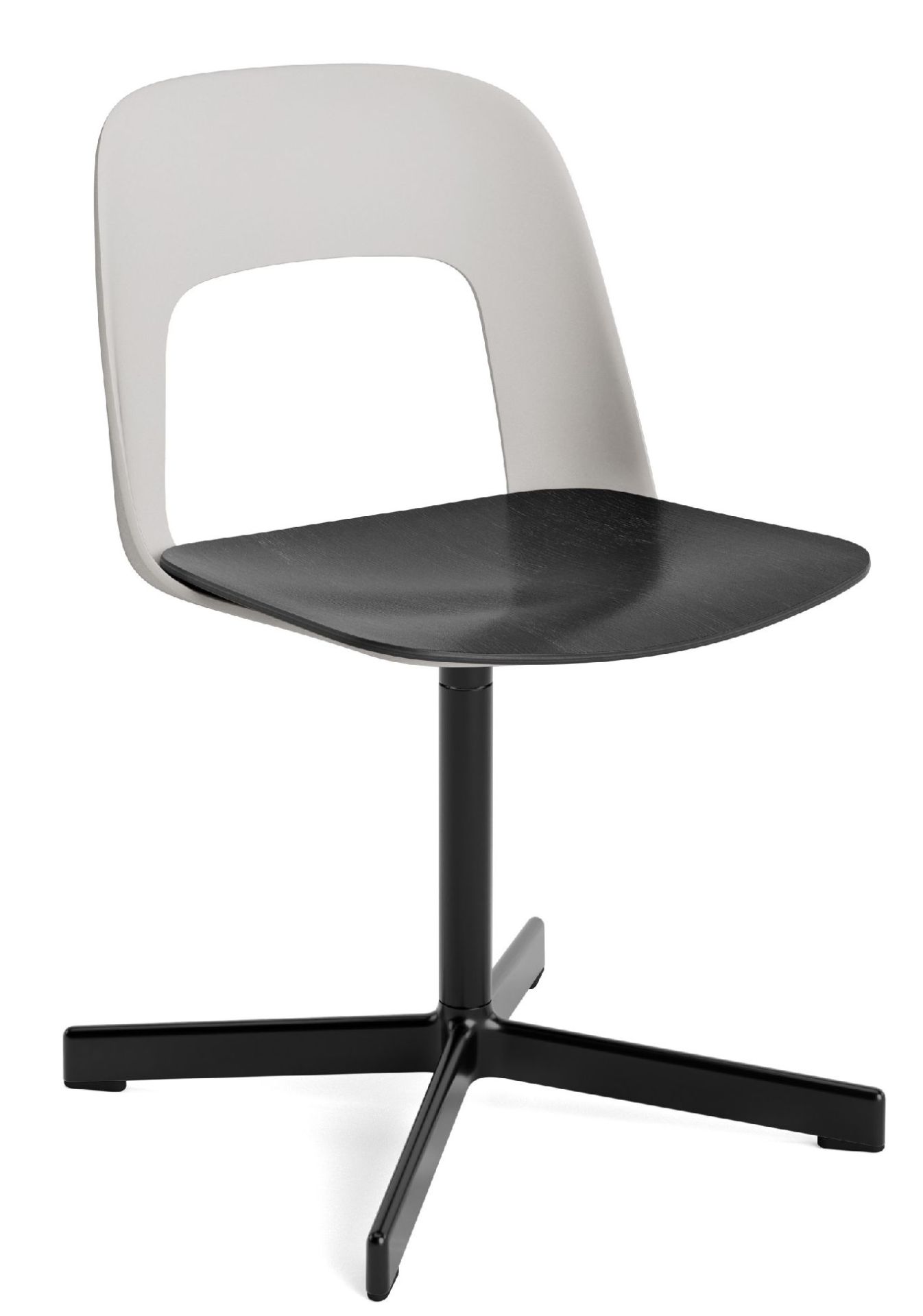 Layout Side Chair 132 4-étoiles pivotantes chaise Hay 