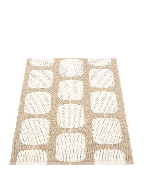 Sten Tapis en plastique 70x100 cm Pappelina Nougat/Vanilla