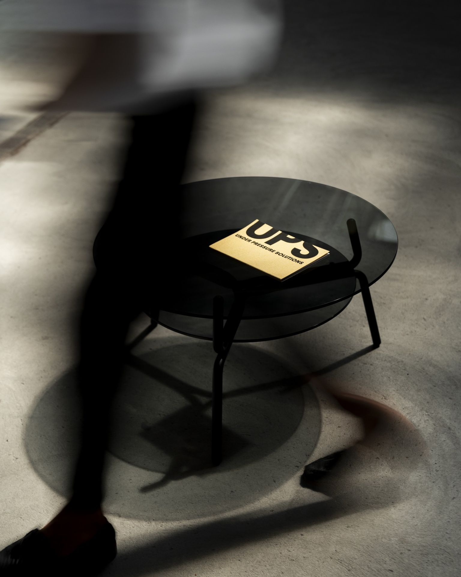 Lej Table basse transparente Mox