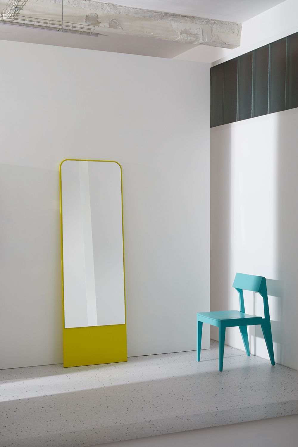 FRIEDRICH miroir frêne bleu berlinois OUT