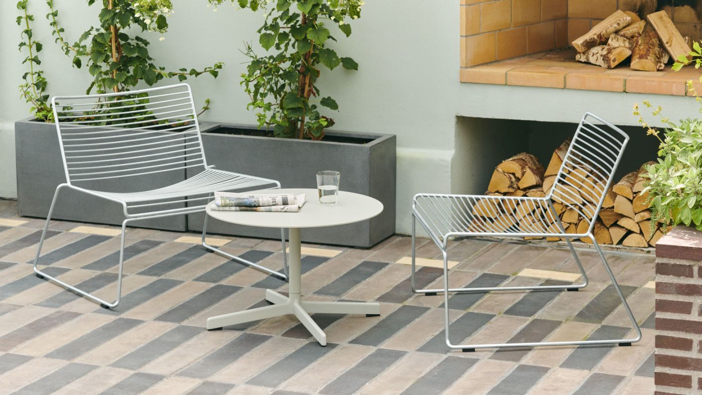 Hee Lounge Chair Fall vert Hay