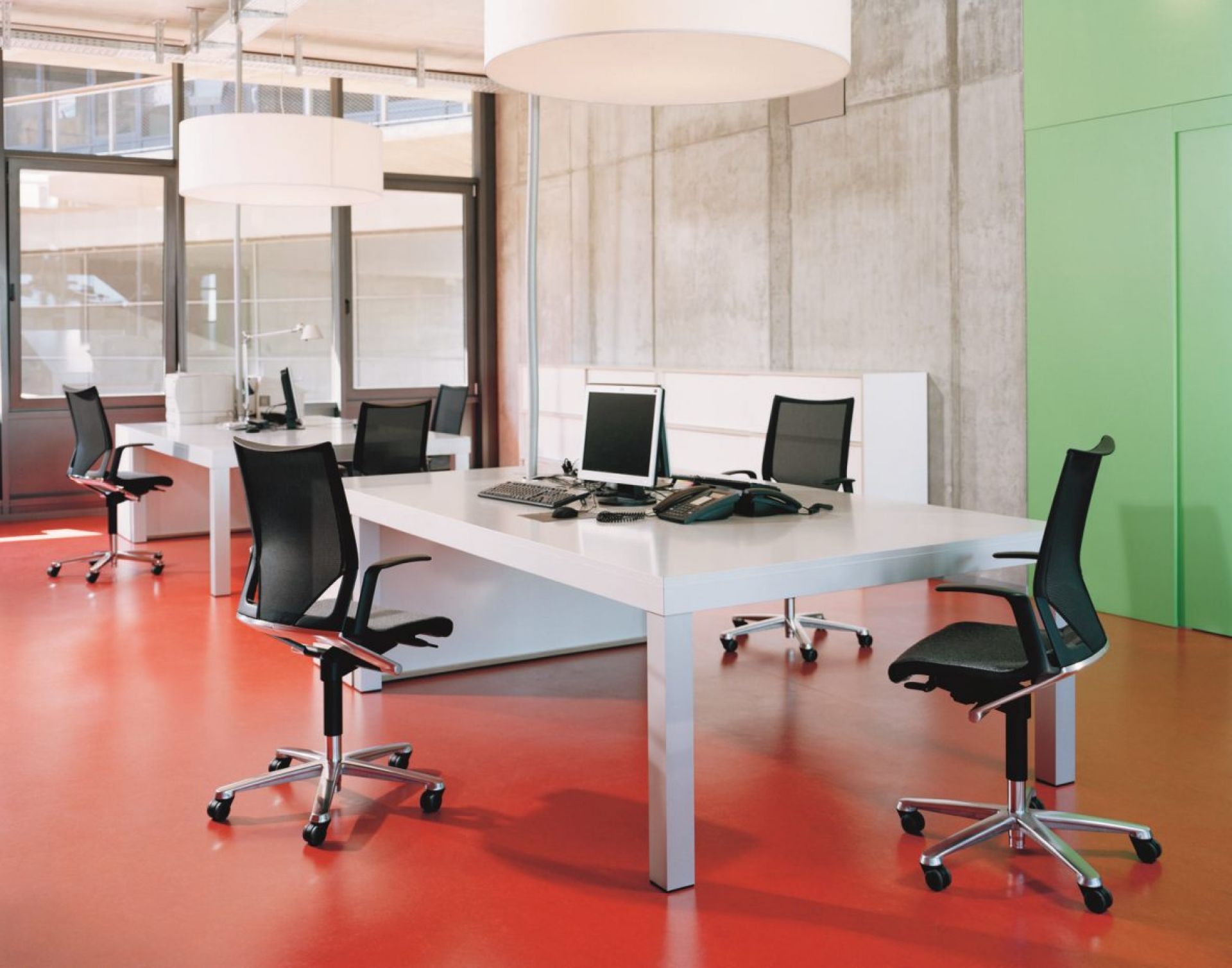 Modus 273/7 Chaise pivotante de bureau Dos haut normal, avec assise rembourrée Wilkhahn