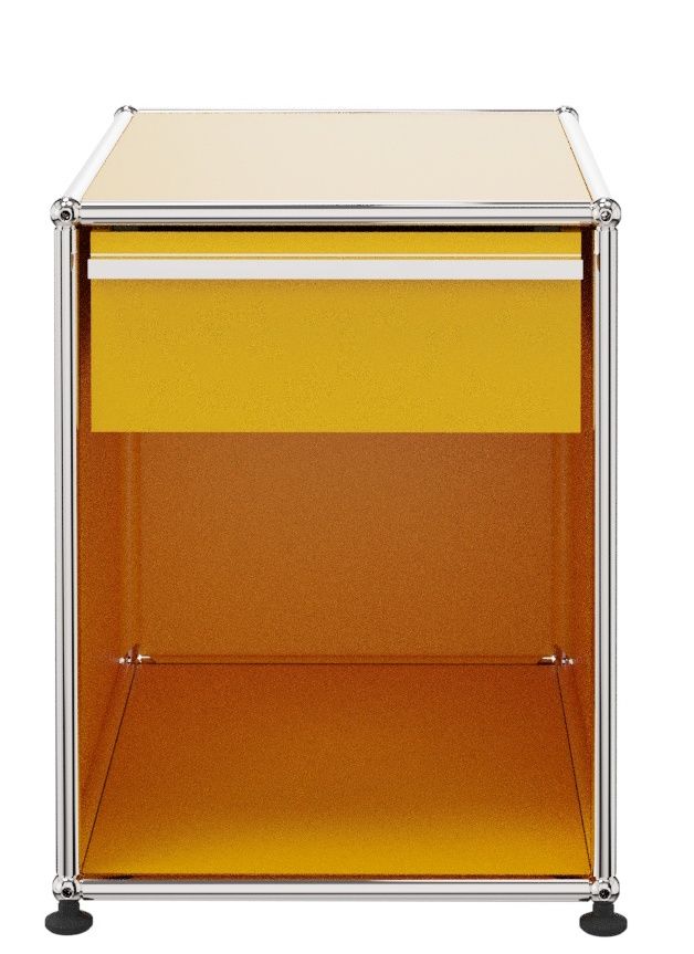 USM Haller Nachttisch goldgelb