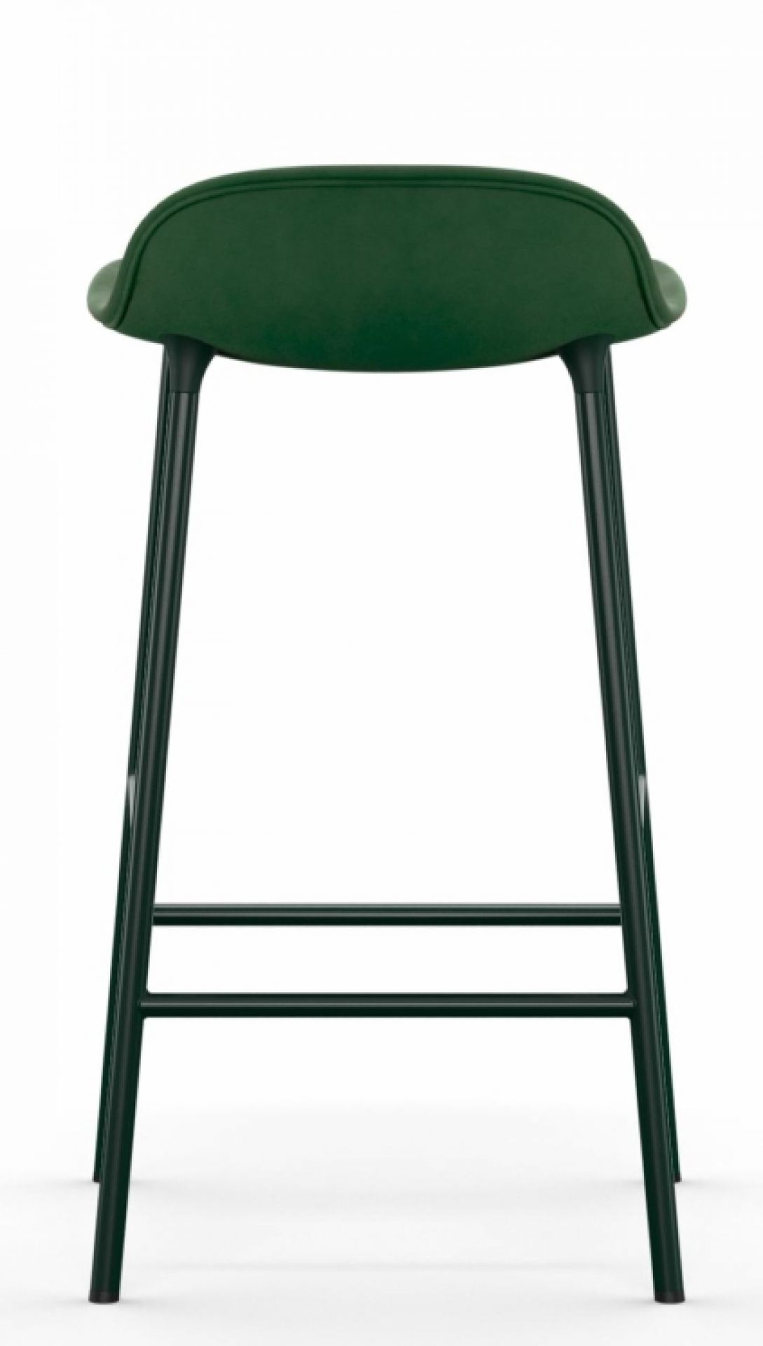 Form Barstool tabouret de bar H 65 cm Acier Rembourré Normann Copenhagen